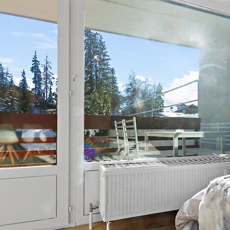 Appartement Cosy Et Renove Au Coeur De La Station Crans-Montana Esterno foto