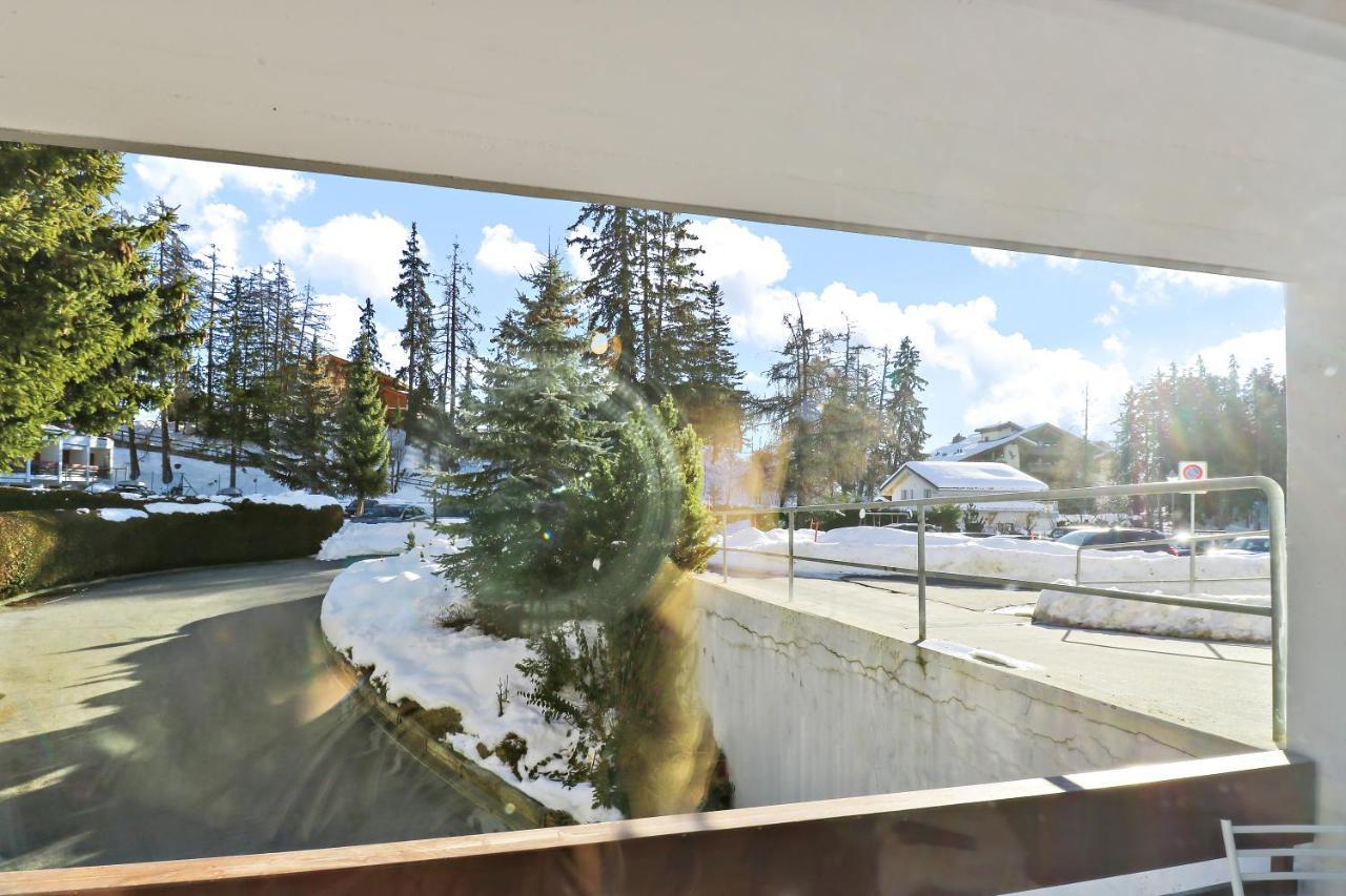 Appartement Cosy Et Renove Au Coeur De La Station Crans-Montana Esterno foto
