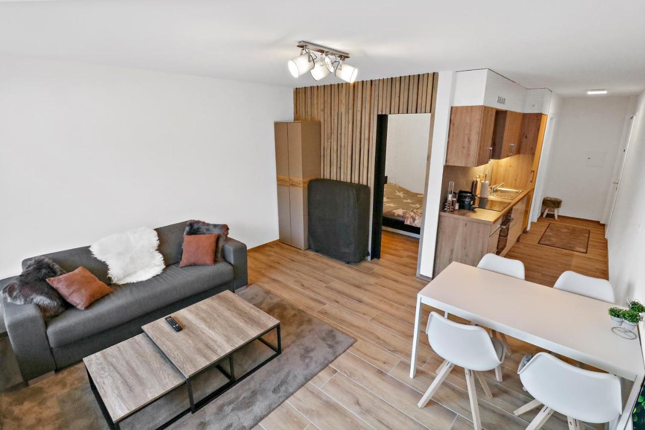 Appartement Cosy Et Renove Au Coeur De La Station Crans-Montana Esterno foto