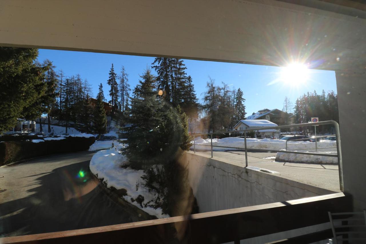 Appartement Cosy Et Renove Au Coeur De La Station Crans-Montana Esterno foto